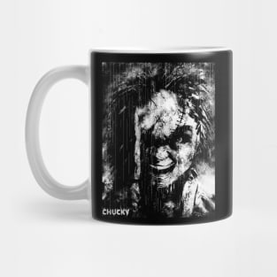 Chucky in the rain Mug